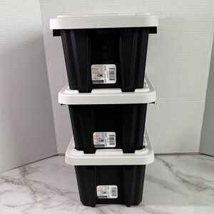 HDX Tough Tote 6.5QT. Set of 3. New.